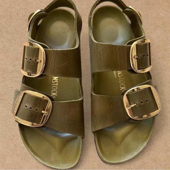 Birkenstock Shoes - Birkenstock Green 41 worn once